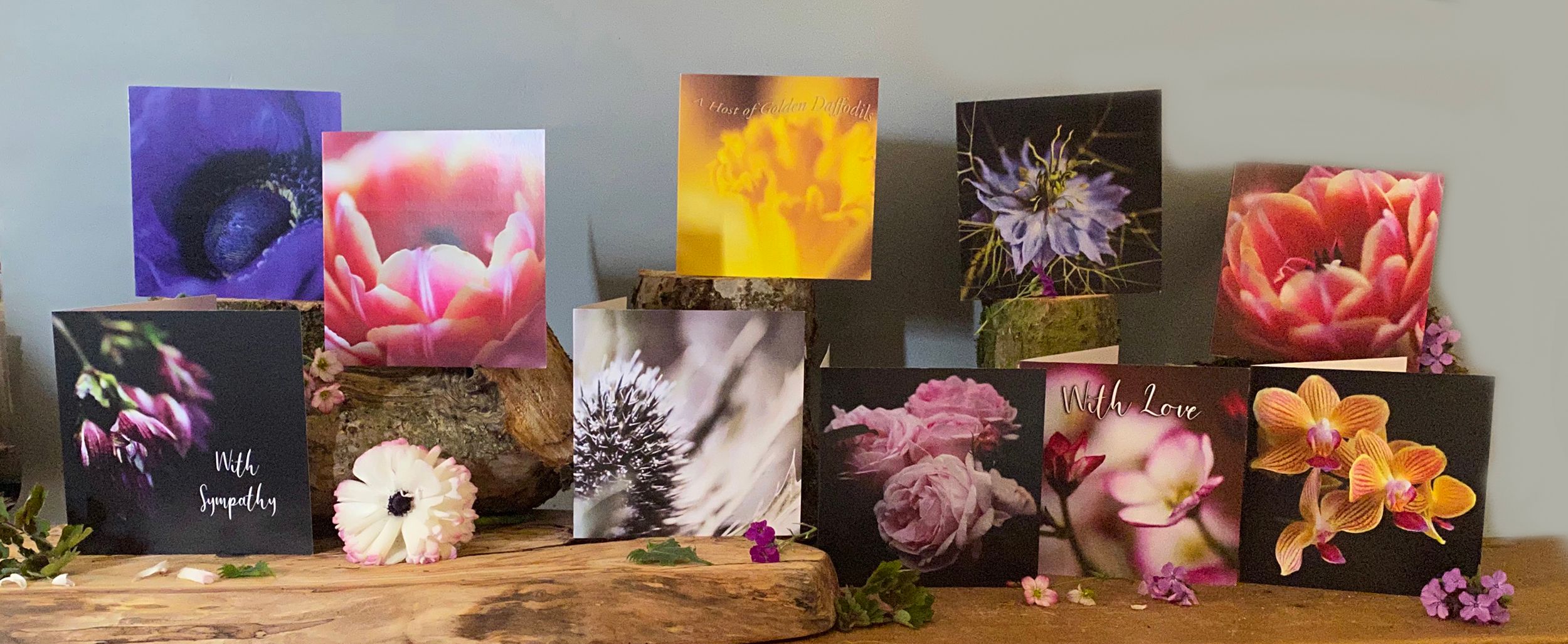 Flower cards